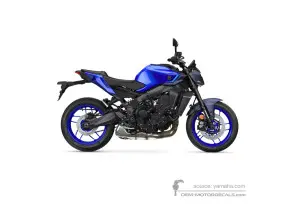 Pegatinas para Yamaha MT09 2024 - Azul • Yamaha Pegatinas OEM