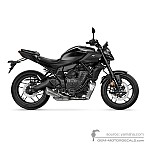 Yamaha MT-07 2025 - Dark gray