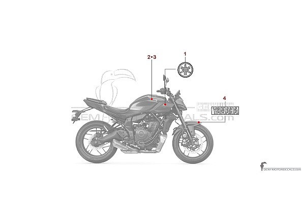 Yamaha MT-07 2025 - Blue