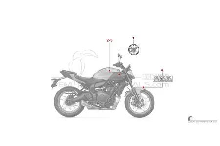 Yamaha MT-07 2025 - Gray