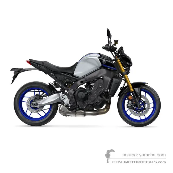 Yamaha MT-09 SP 2022 - Biały - Bluish White Metallic 2