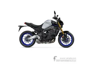 Decals for Yamaha MT-09 SP 2023 - White • Yamaha OEM Decals