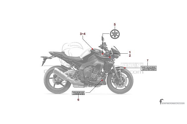 Yamaha MT-10 SP 2024 - Zwart