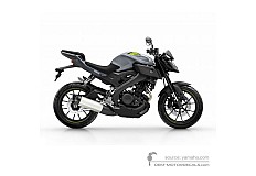 Naklejki do Yamaha MT-125 2016 - Szary • Yamaha Naklejki OEM