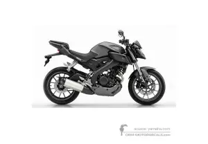 Aufkleber für Yamaha MT-125 2016 - Grau • Yamaha OEM-Aufkleber