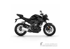 Aufkleber für Yamaha MT-125 2017 - Dunkelgrau • Yamaha OEM-Aufkleber