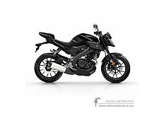 Adesivi per Yamaha MT-125 2019 - Grigio scuro • Yamaha Adesivi OEM