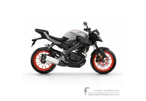 Aufkleber für Yamaha MT-125 2019 - Grau • Yamaha OEM-Aufkleber