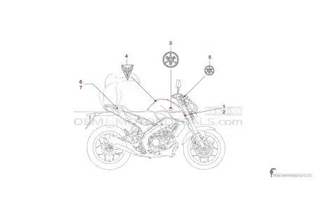 Yamaha MT125 2020 - Niebieski