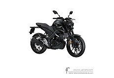 Decals for Yamaha MT125 2021 - Dark gray • Yamaha OEM Decals