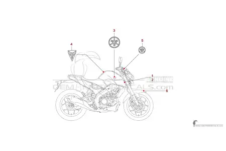 Yamaha MT125 2021 - Niebieski