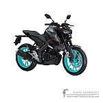 Yamaha MT125 2022 - Gris oscuro