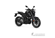 Stickers voor Yamaha MT125 2023 - Donkergrijs • Yamaha OEM Stickers