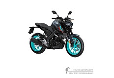 Pegatinas para Yamaha MT125 2023 - Gris oscuro • Yamaha Pegatinas OEM