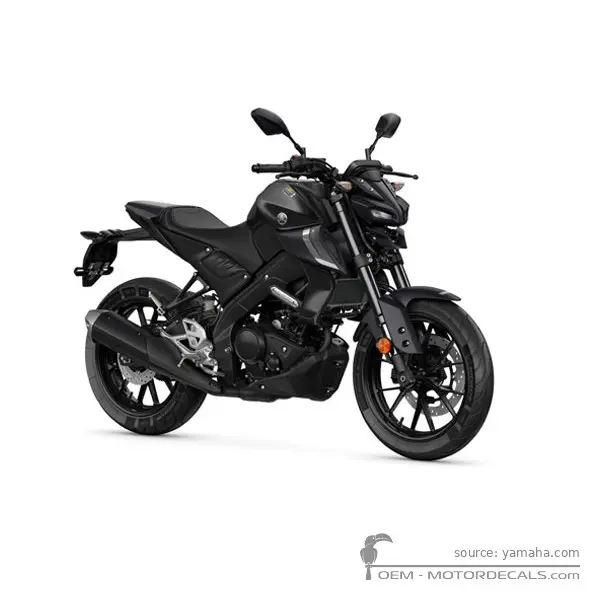 Yamaha MT-125 2026 - Mat Dark Gray Metallic 6