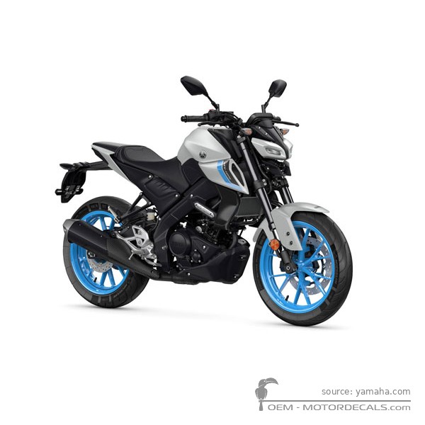 Autocollants pour Yamaha MT-125 2026 • Yamaha Autocollants OEM