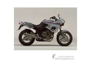 Decals for Yamaha TDM850 1992 - Silver • Yamaha OEM Decals