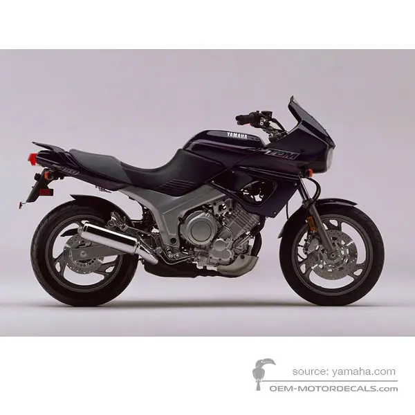 Yamaha TDM850 1993 - Violet - Very Dark Violet Cocktail 1
