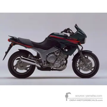 Yamaha TDM850 1993 - Niebieski - Dark Cyan Metallic 2