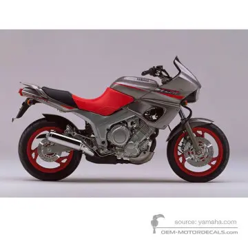 Yamaha TDM850 1994 - Grijs - Light Gray Metallic 3