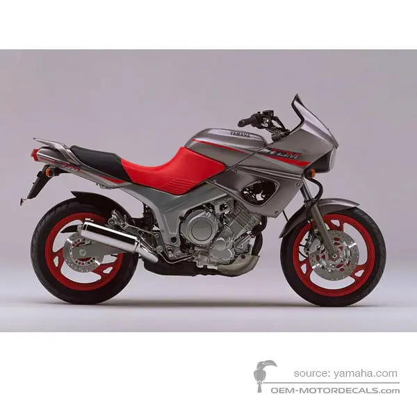 Yamaha TDM850 1994 - Gris - Light Gray Metallic 3