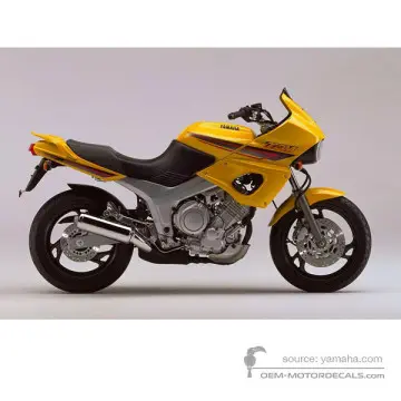Yamaha TDM850 1995 - Geel - Reddish Yellow Cocktail 1