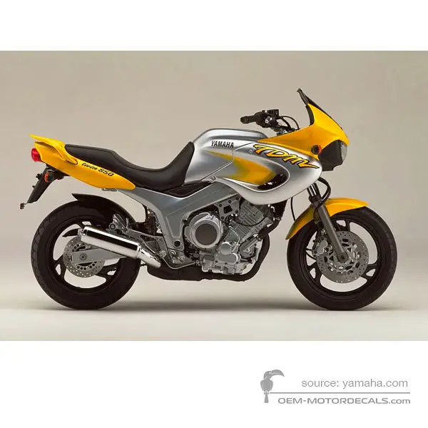 Yamaha TDM850 1996 - Gris - Light Gray Metallic 3