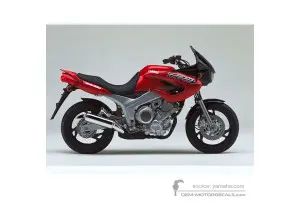 Decals for Yamaha TDM850 1997 - Red • Yamaha OEM Decals