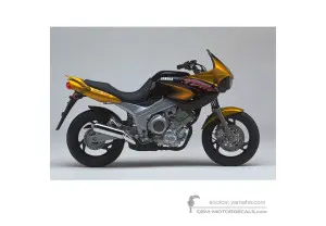 Adesivi per Yamaha TDM850 1998 - Giallo • Yamaha Adesivi OEM
