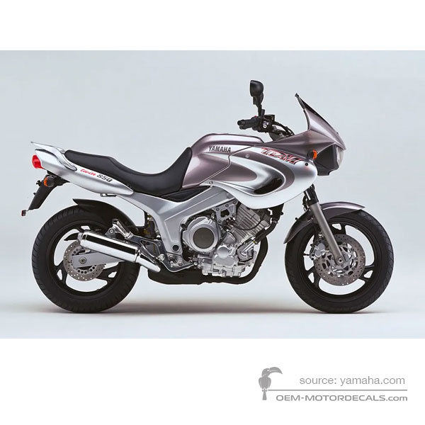 Naklejki do Yamaha TDM850 2000 - Srebrny • Yamaha Naklejki OEM