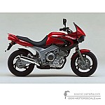 Yamaha TDM850 1999 - Red