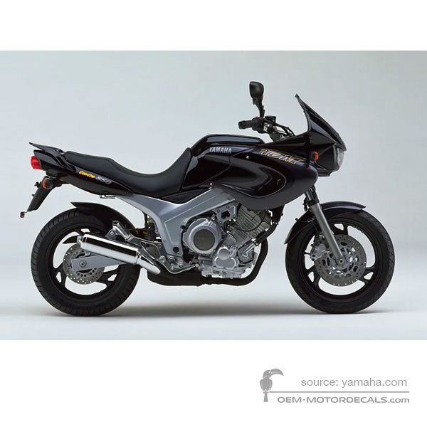 Aufkleber für Yamaha TDM850 2001 - Schwarz • Yamaha OEM-Aufkleber