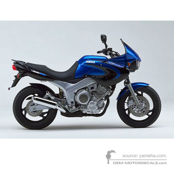 Aufkleber für Yamaha TDM850 2001 - Blau • Yamaha OEM-Aufkleber