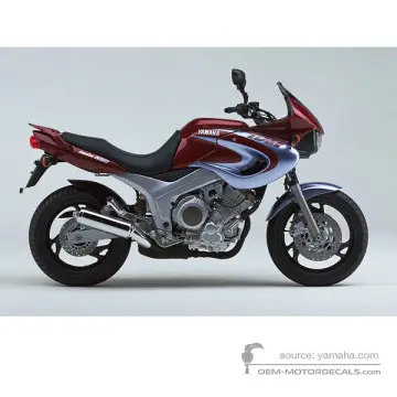 Yamaha TDM850 2001 - Rosso - Dark Purplish Red Cocktail 3