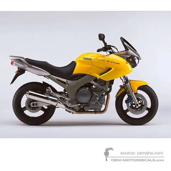 Yamaha TDM900 2002 - Yellow - Reddish Yellow Cocktail 1