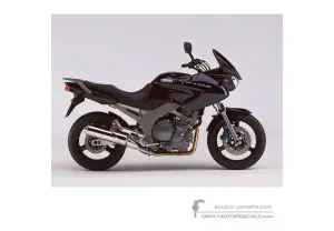 Stickers voor Yamaha TDM900 2002 - Blauw • Yamaha OEM Stickers