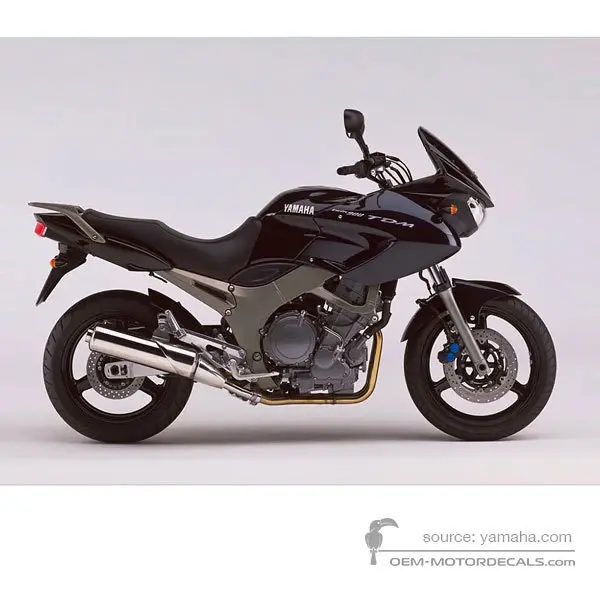 Yamaha TDM900 2002 - Blue - Very Dark Blue Metallic A