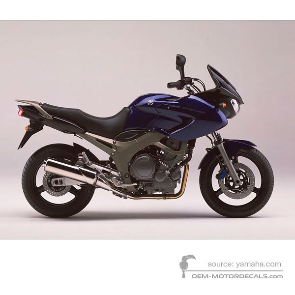 Aufkleber für Yamaha TDM900 2004 - Blau • Yamaha OEM-Aufkleber