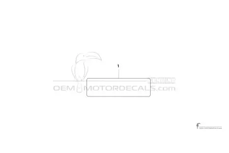 Yamaha TDM900 - Voorzichtigheid labels