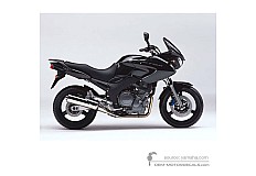 Naklejki do Yamaha TDM900 2004 - Czarny • Yamaha Naklejki OEM