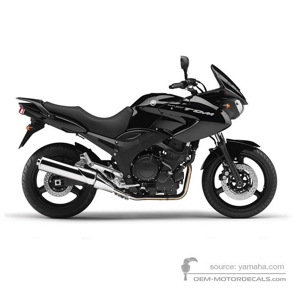 Aufkleber für Yamaha TDM900 2007 - Schwarz • Yamaha OEM-Aufkleber