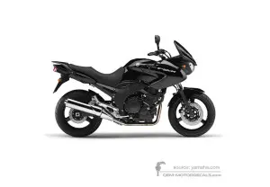 Decals for Yamaha TDM900 2009 - Black • Yamaha OEM Decals