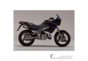 Aufkleber für Yamaha TDR125 1993 • Yamaha OEM-Aufkleber