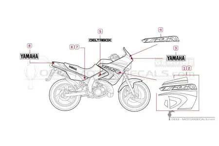 Yamaha TDR125 1997