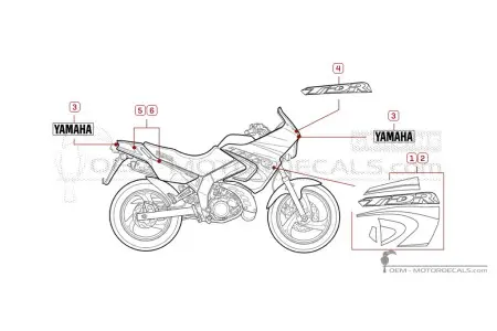 Yamaha TDR125 1997