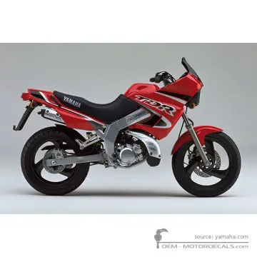 Yamaha TDR125 1998 - Vivid Red Cocktail 1