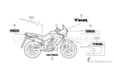 Yamaha TDR125 1999