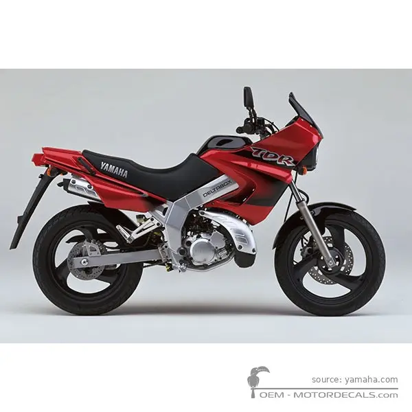 Yamaha TDR125 2000 - Vivid Red Cocktail 7