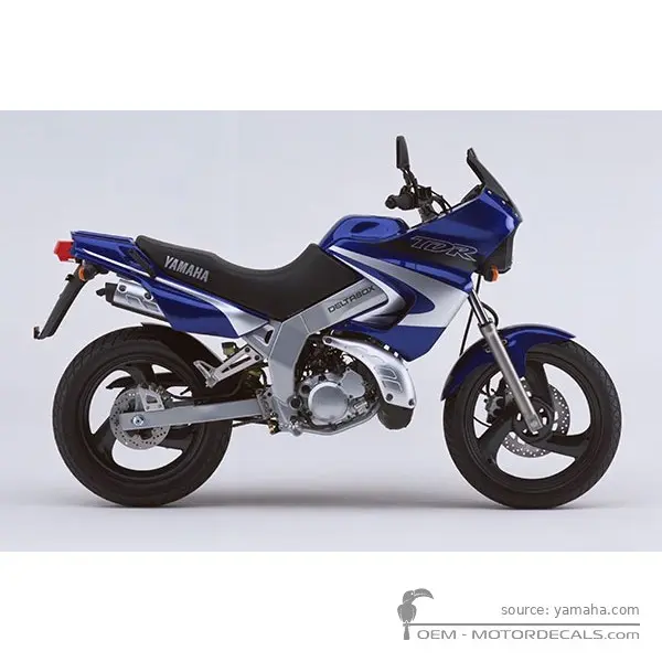Yamaha TDR125 2002 - Deep Purplish Blue Metallic C