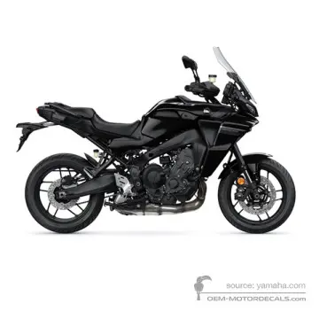 Yamaha TRACER 9 2024 - Zwart - Black Metallic X